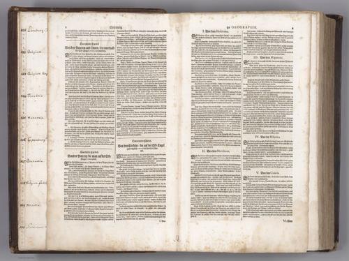 E152.012 - Text: Einleitung zur Geographie (continued).