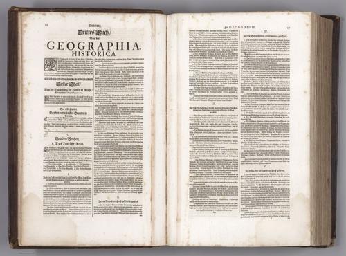 E152.020 - Text: ... Geographia. Historica.