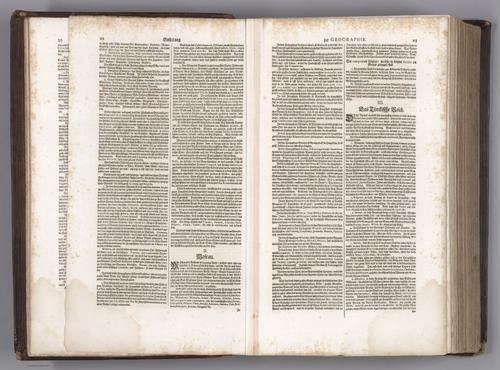 E152.023 - Text: ... Geographia. Historica (continued).