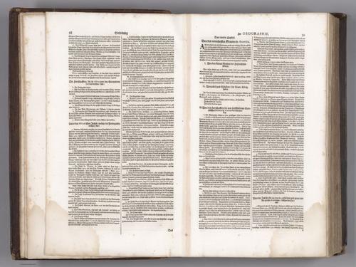 E152.031 - Text: ... Geographia. Historica (continued).