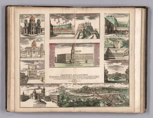 E152.116 - View: Prospectus Elegantiores ... Salisburgensis.