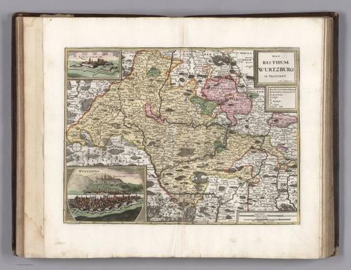 E152.123 - Das Bisthum Wurtzburg in Francken.
