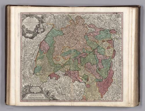 E152.127 - Circulus Sueviae Continens Ducatus Wirtenbergensem.