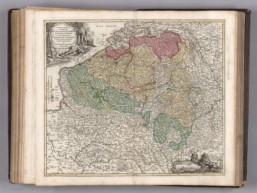 E152.166 - Arena Martis in Belgio. Qua Provinciae X Catholicae Inferioris Germaniae.