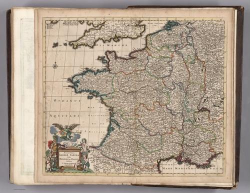 E152.210 - Galliae Tabula Vulgo Royaome de France.