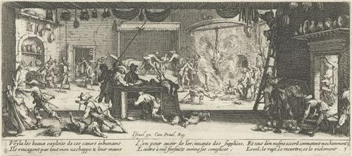 E154 - Le pillage (Pillaging a house)