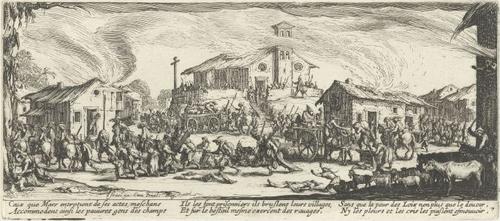 E154 - Pillage et incendie d'un village (Looting and burning a village)