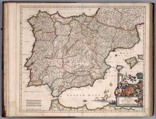 E155.009 - Accuratis sima Totius Regni Hispaniae Tabula.
