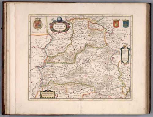 E155.012 - Utriusque Castellae nova descriptio.