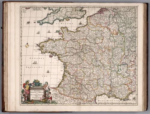 E155.016 - Accuratissima Gallae Tabula Vulgo Royaume de France.