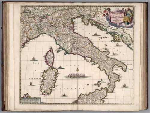 E155.030 - Novissima et Accuratissima totius Italiae, Corsicae et Sardiniae Descriptio