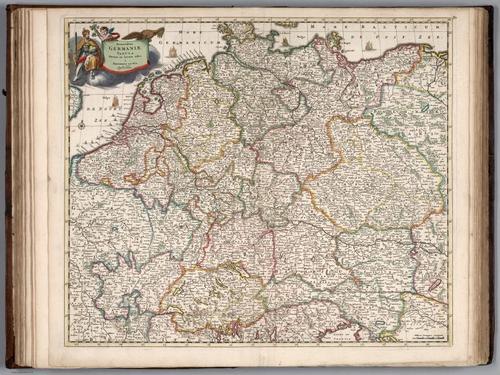 E155.040 - Accuratissima Germaniae Tabula.
