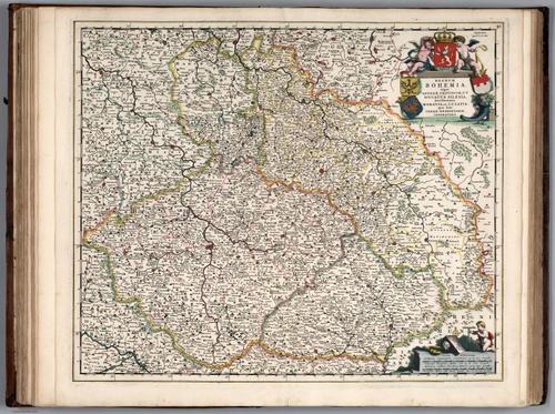E155.044 - Regnum Bohemia eique Annexae Provinciae, ut Ducatus Silesia, Marchionatus Moravia et Lusat...