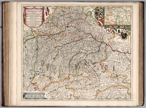 E155.054 - Circulus Bavaricus in quo sunt Ducatus Electoratus & Palatinat Bavariae.