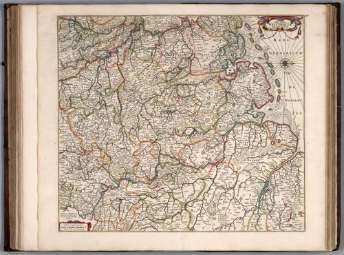 E155.061 - Nova totius Westphalia Descriptio.