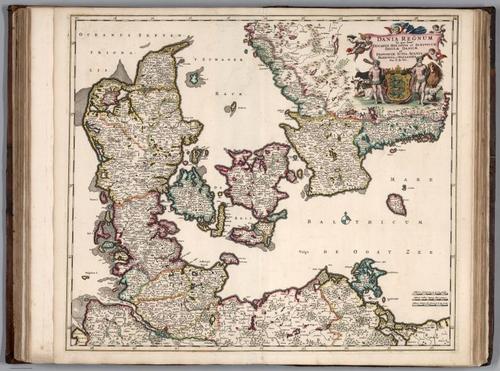 E155.064 - Dania Regnum In quo sunt Ducatus Holsatia et Slesvicum Insulae Danicae.