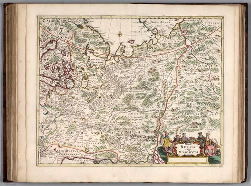E155.071 - Tabula Russia vulgo Moscovia.