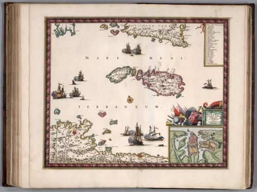 E155.081 - Insula Malta accuratissime Delineata Urbibus et Fortalitiis.
