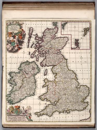 E155.082 - Novissima prae caeteris aliis accuratissima Regnorum Angliae, Scotiae, Hiberniae.