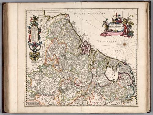 E155.086 - Novissima et accuratissima XVII Provinciarum Germaniae Inferioris Tabula.