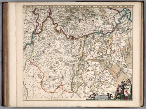 E155.092 - Comitatus Zutphaniae et Fluminis Isulae Nova Delineatio.