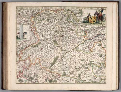 E155.099 - Comitatus Hannoniae Episcopatus Cambresis Descriptio.