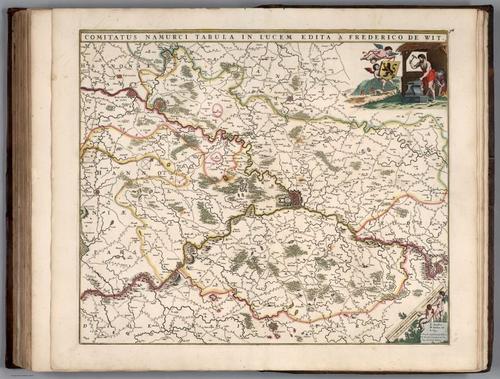 E155.100 - Comitatus Namurci Tabula in Lucem Edita.