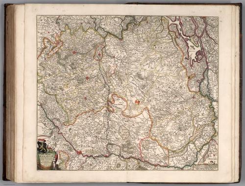 E155.103 - Tabula Ducatus Brabantiae continens Marchionatum Sacri Imperie et Dominium Mechliniense.