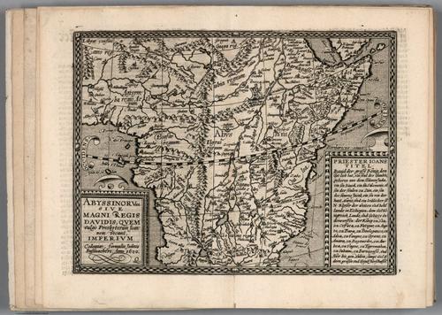 E156.014 - 3. Abyssinorum sive magni Regis Davidis, quem vulgo Presbyterum Joannem vacant, Imperium.