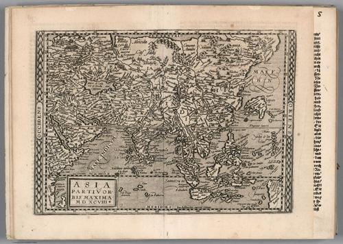 E156.016 - 4. Asia partium orbis maxima MDXCVIII.