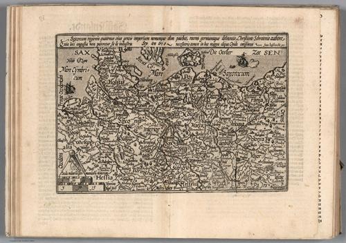 E156.046 - 19. Saxonum regionus ... delineato.