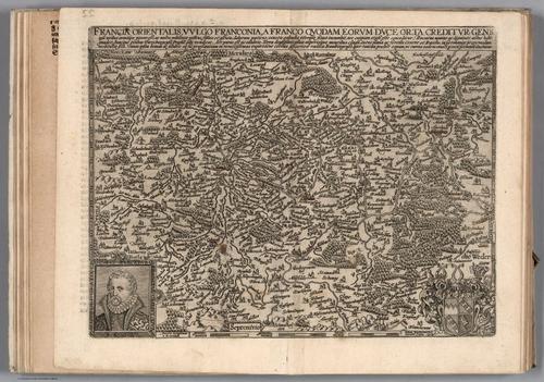 E156.052 - 22. Francia Orientalis, vulgo Franconia...
