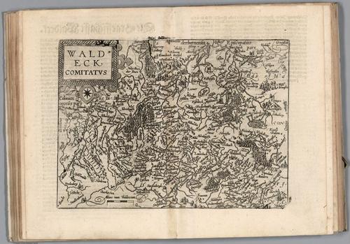 E156.074 - 33. Comitatus Waldeck accurate descriptus.