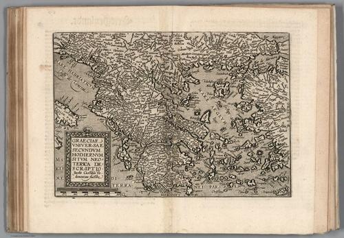 E156.140 - 66. Graeciae (Greece) universae ... descriptio.