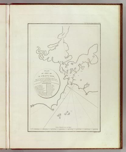 E166 - San Francisco Bay, by La Perouse, 1797
