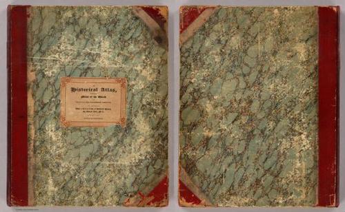 E168 - Cover: Historical Atlas from the Creation to A.D. 1828