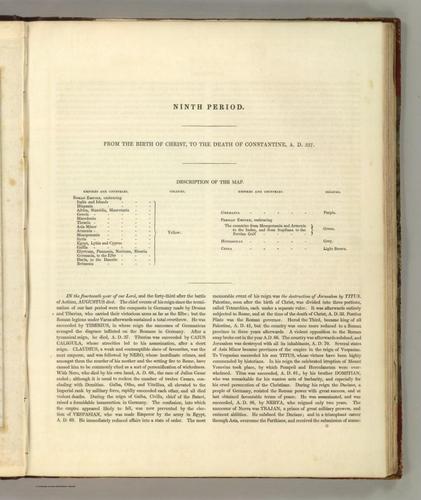 E168 - Text Page: Ninth Period from the Birth of Christ to A.D. 337 