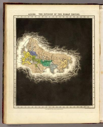 E168 - The Division of the Roman Empire - A.D. 395 