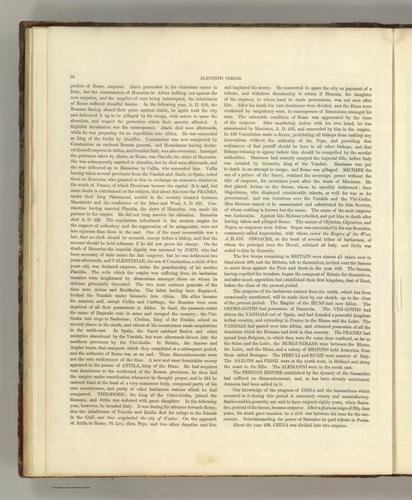 E168 - Text Page: Eleventh Period (continued) From A.D. 395 to A.D. 476
