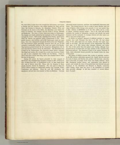 E168 - Text Page: Twelfth Period (continued pt.2) From A.D. 476 to A.D. 814