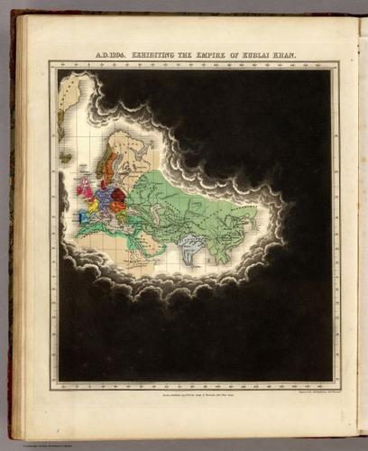 E168 - Exhibiting The Empire Of Kublai Khan -  A.D. 1294