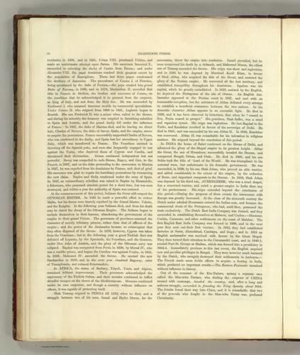 E168 - Text Page: Eighteenth Period (Continued pt.3) From A.D. 1558 to A.D. 1660