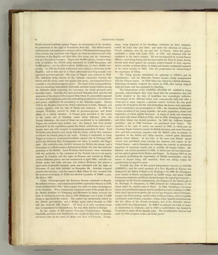 E168 - Text Page: Twentieth Period (Continued pt.5) From A.D. 1783 to A.D. 1811