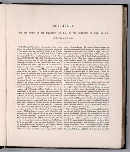 E169 - Third Period: A. M. 2513 to A.M. 3251