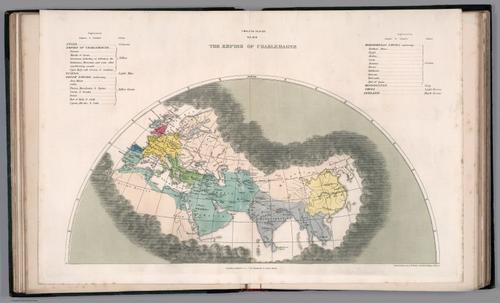E169 - Twelfth Period : Exhibiting The Empire Of Charlemagne - A.D. 814