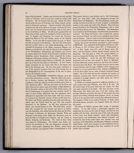 E169 - Text Page: (Continues pt.2) Twelfth Period from A.D. 476 to A.D. 814