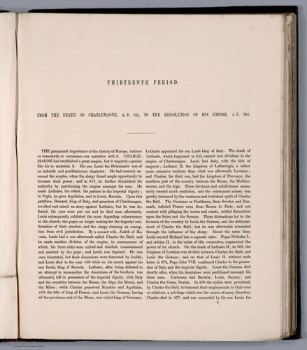 E169 - Text Page: Thirteenth Period from A.D. 814 to A.D. 912