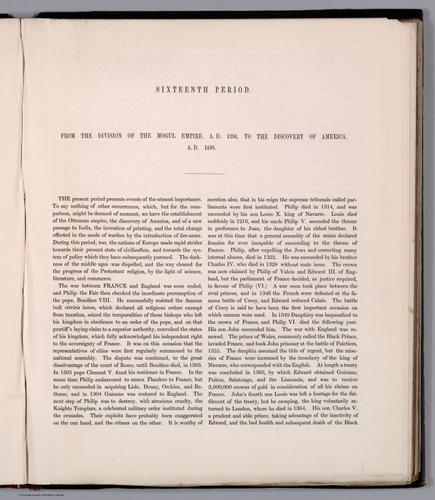 E169 - Text Page: Sixteenth Period from A.D. 1294 to A.D. 1498