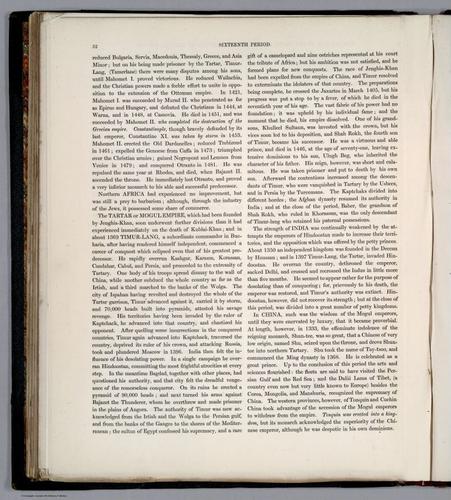 E169 - Text Page: (Continues pt.3) Sixteenth Period from A.D. 1294 to A.D. 1498