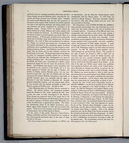 E169 - Text Page: (Continues pt.6) Twentieth Period from A.D. 1783 to A.D. 1811